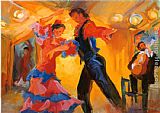 Flamenco Wall Art - La Pareja del Flamenco